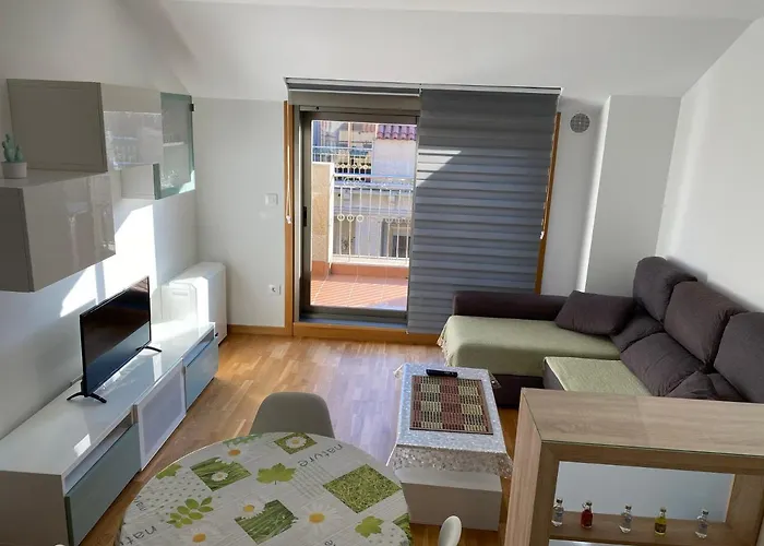 ático En Moaña- Playa A Xunqueira, A 15 Min De Vigo *